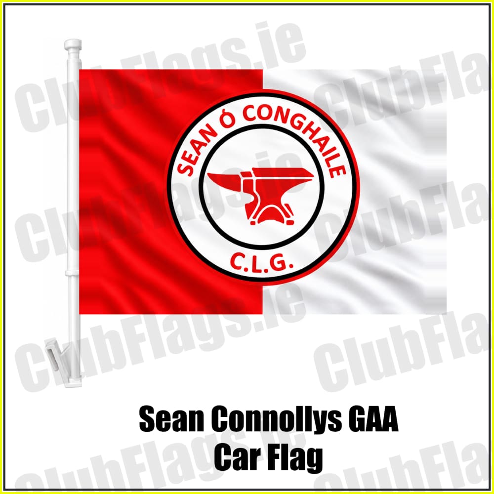 Sean Connollys GAA Car Flag - ClubFlags.ie