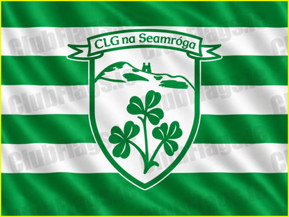 Shamrocks GAA Wexford Club Flag - GAA Clubs