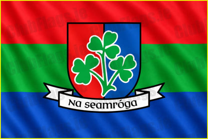 Shamrocks Offaly GAA Club Flag - GAA Clubs