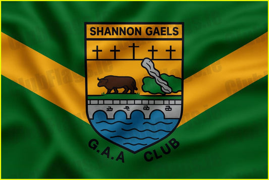 Shannon Gaels Roscommon GAA Club Flag - GAA Clubs