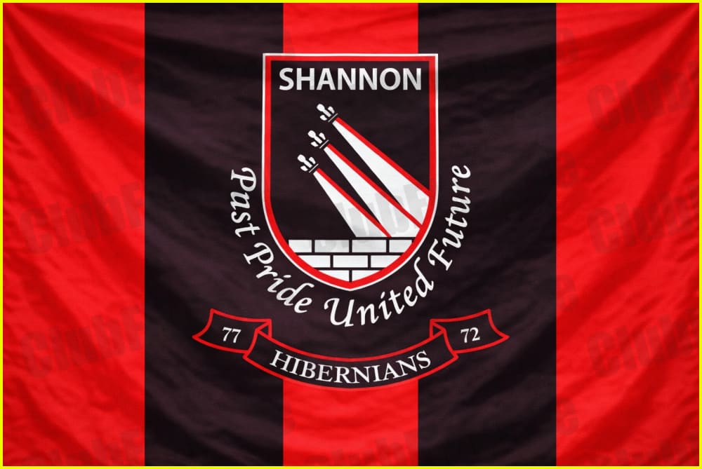 Shannon Hibernians Football Club Flag - Football Clubs