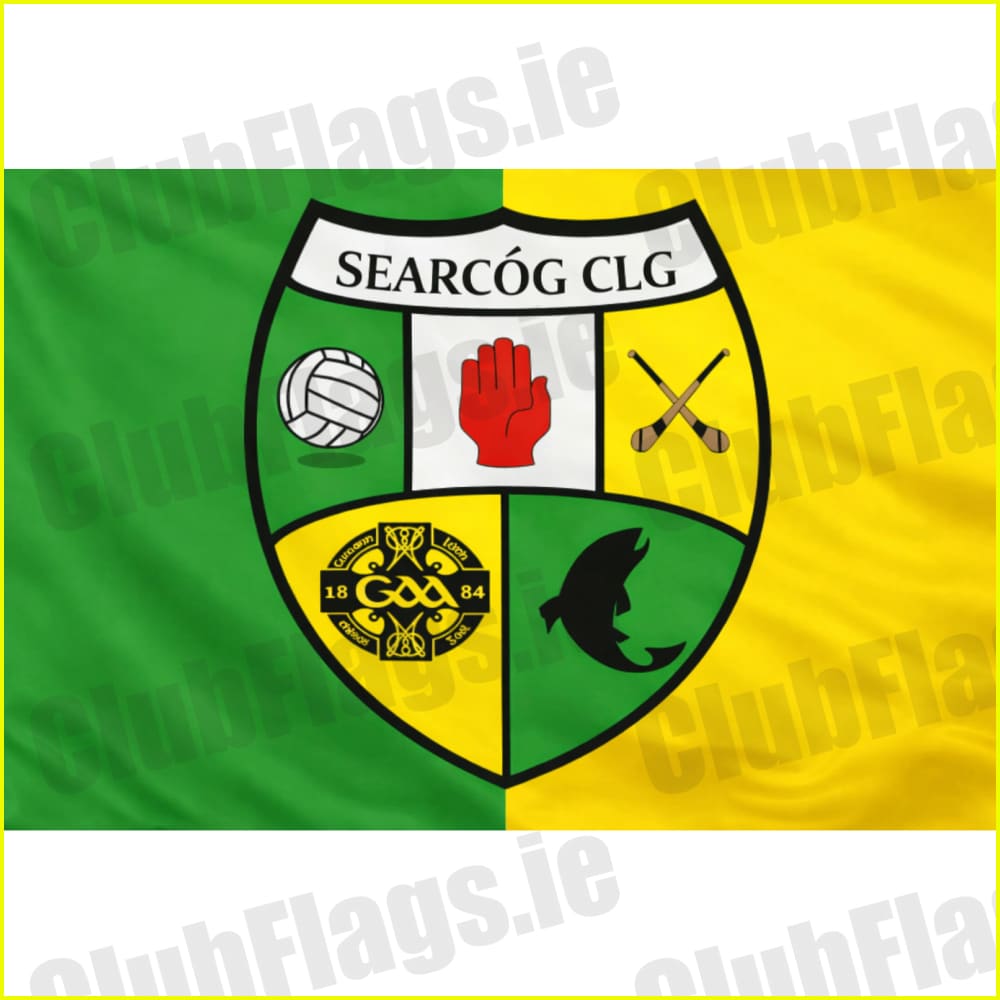 Shercock GFC club flag artwork - ClubFlags.ie