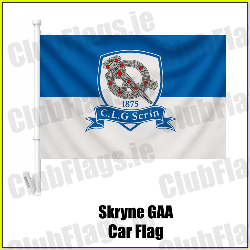 Skryne GAA Car Flag - ClubFlags.ie