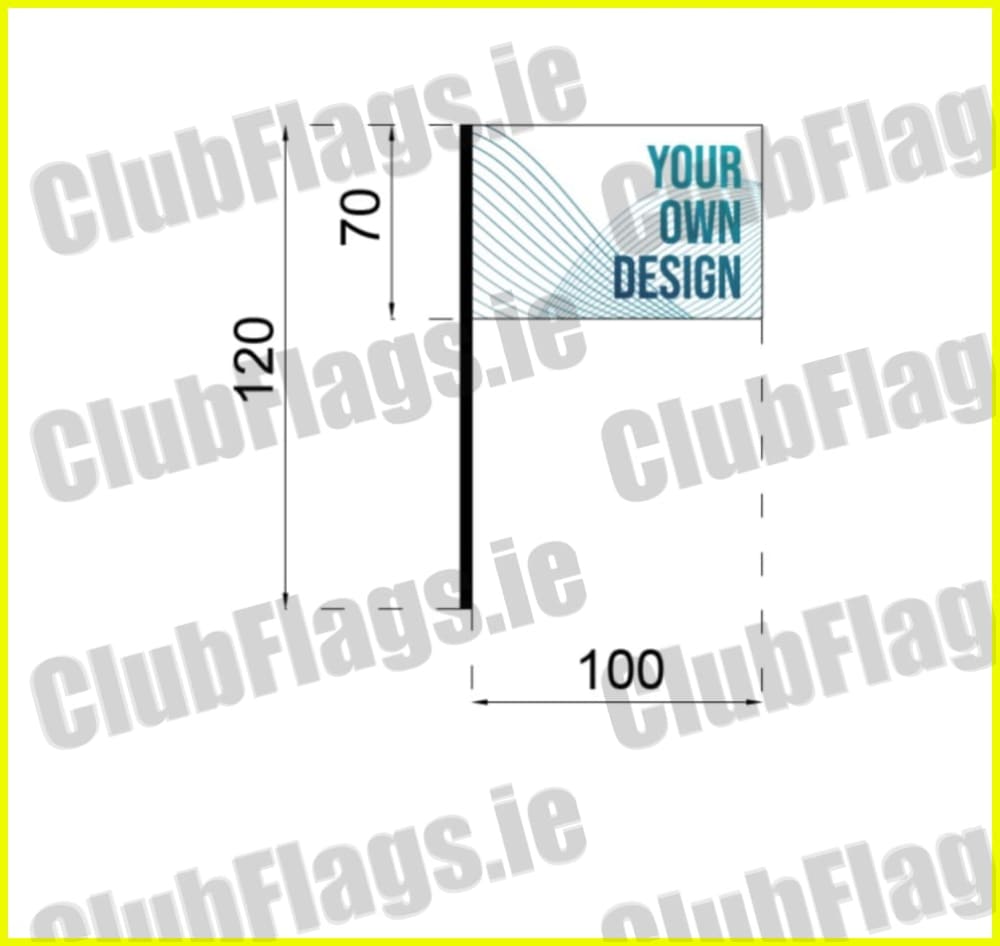 Achill Rovers Football Club Flag - Football Clubs