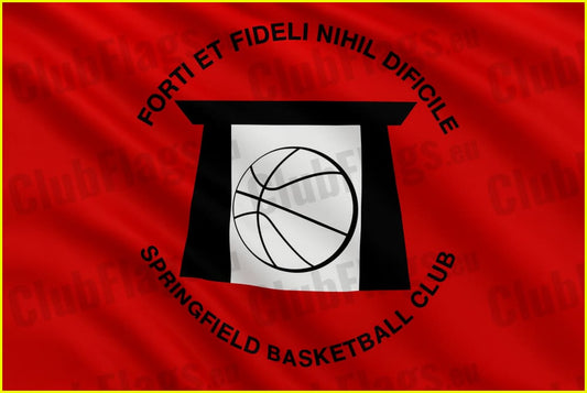 Springfield Basketball Club Limerick Flag - Basketball Clubs