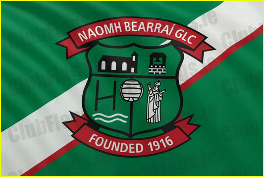 St Barrys GAA Club Flag Roscommon - GAA Clubs
