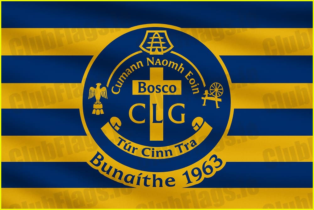 St Bosco Down GAA Club Flag - GAA Clubs