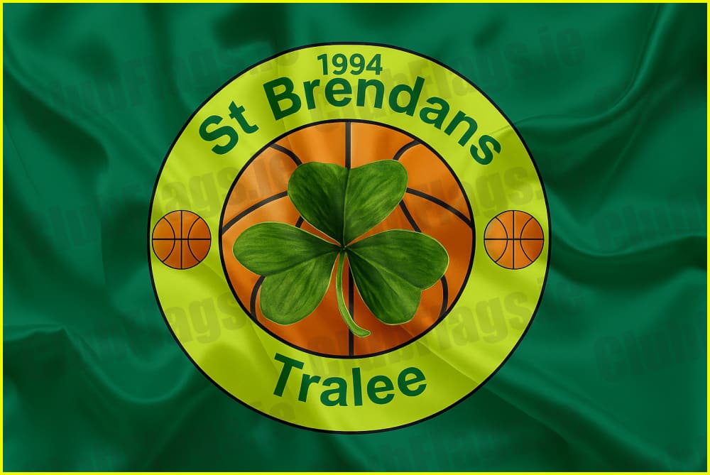St Brendans Tralee Basketball Club Flag - Basketball Clubs