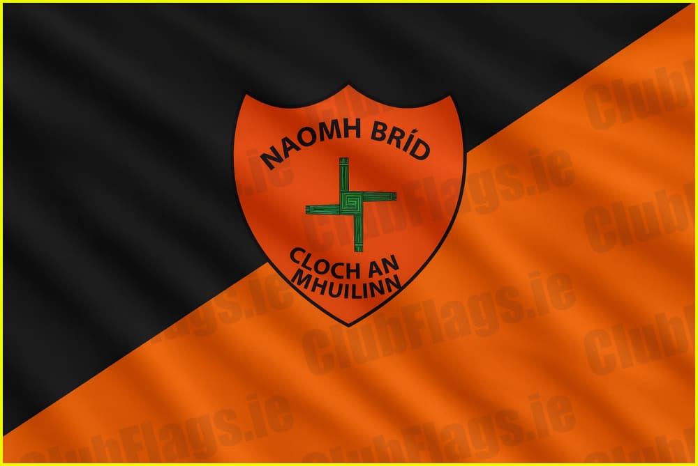 St Brigids Cloughmills GAC Club Flag - GAA Clubs