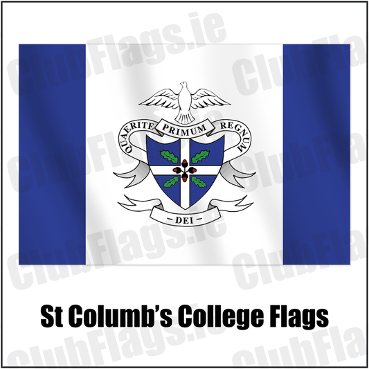 St Columb’s College Flags with the club crest and colours, Derry GAA - ClubFlags.ie