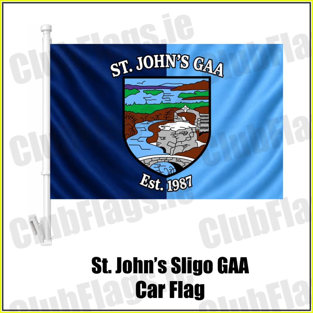 St. John’s Sligo GAA Car Flag - ClubFlags.ie