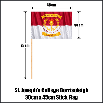 St. Joseph’s College Borrisoleigh 30cm x 45cm Stick Flag - ClubFlags.ie