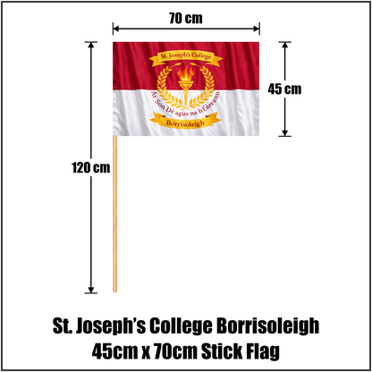 St. Joseph’s College Borrisoleigh 45cm x 70cm Stick Flag - ClubFlags.ie
