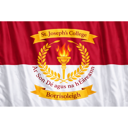 St. Joseph’s College Borrisoleigh club flag artwork - ClubFlags.ie
