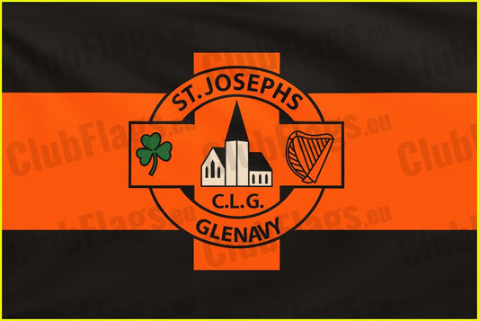 St Josephs Glenavy GAA Club Flags - GAA Clubs