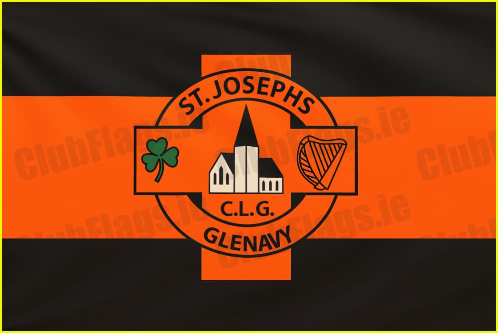 St Josephs Glenavy GAA Club Flags - GAA Clubs