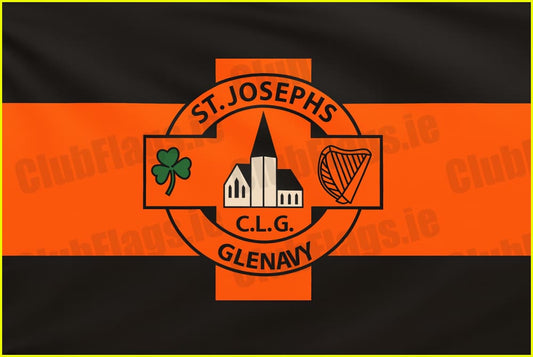 St Josephs Glenavy GAA Club Flags - GAA Clubs
