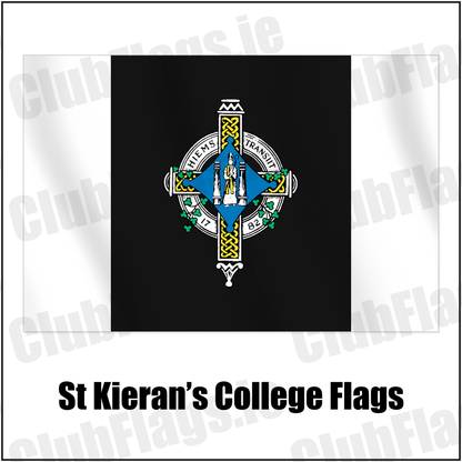 St Kieran’s College Flags with the club crest and colours, Kilkenny GAA - ClubFlags.ie