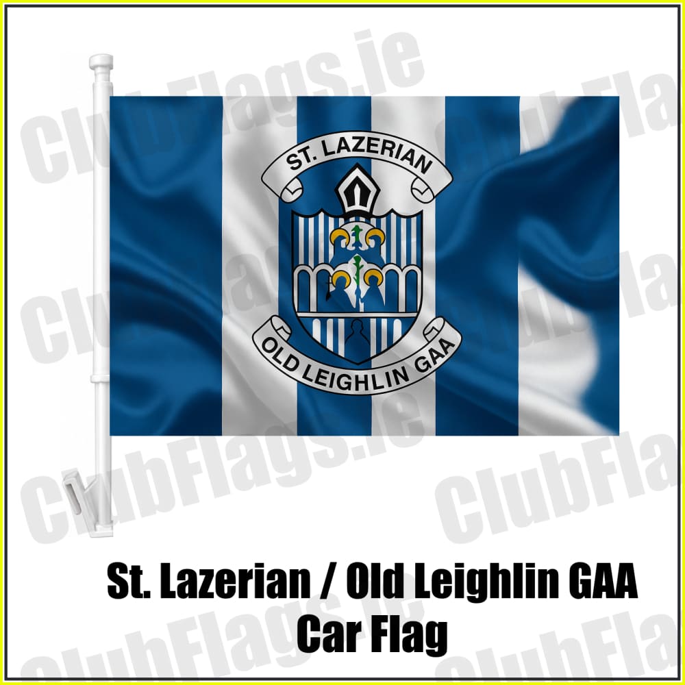 St. Lazerian / Old Leighlin GAA Car Flag - ClubFlags.ie