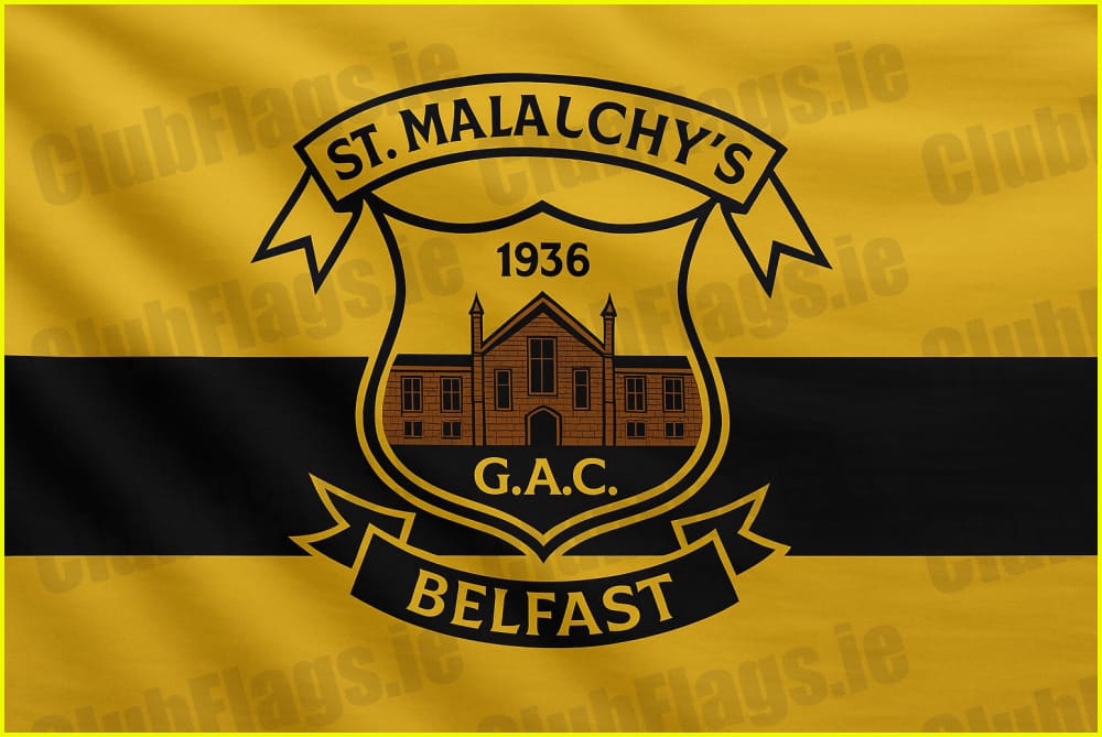 St Malachys GAA Club Belfast Flags - GAA Clubs