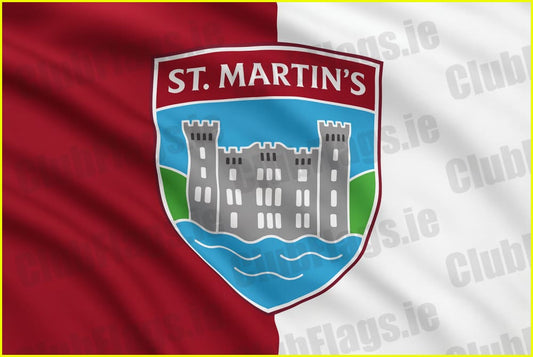 St Martins GAA Club Flag - GAA Clubs