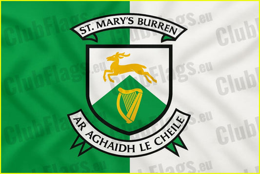 St Mary’s Burren GAA Club Flag - GAA Clubs