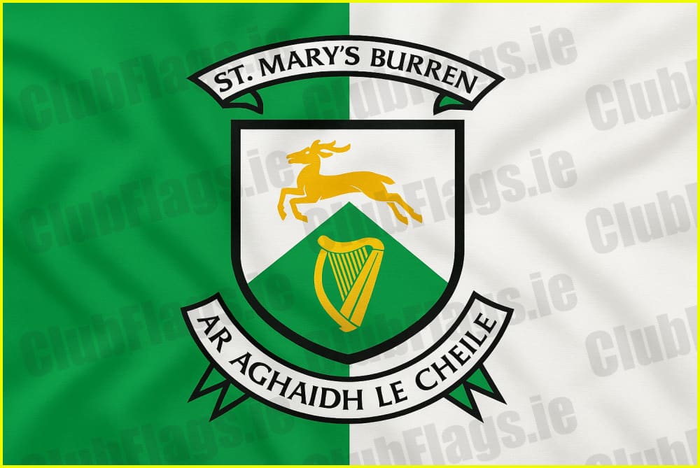 St Mary’s Burren GAA Club Flag - GAA Clubs