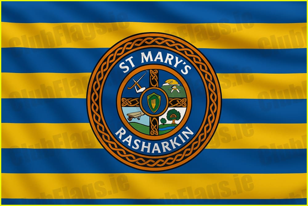 St Marys Rasharkin GAC Club Flag - GAA Clubs