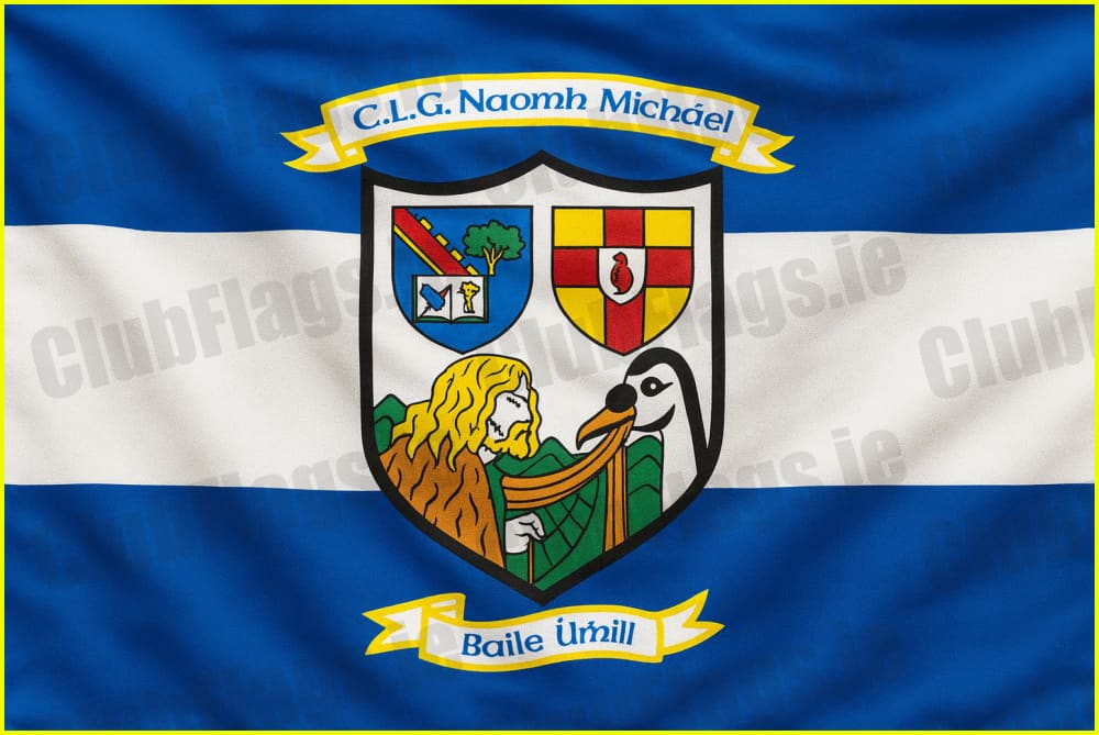 St Michael’s Newtownhamilton GAA Club Flag - GAA Clubs