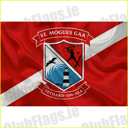 St Mogues GAA club flag artwork - ClubFlags.ie