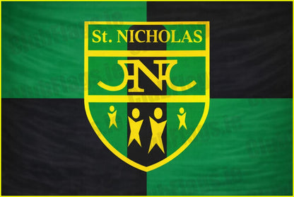 St Nicholas FC Flag - Football Clubs