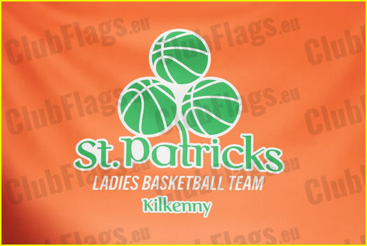 St Patricks Basketball Club Kilkenny Flag - Basketball Clubs