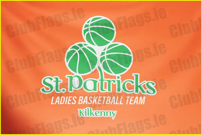 St Patricks Basketball Club Kilkenny Flag - Basketball Clubs