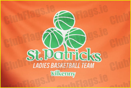 St Patricks Basketball Club Kilkenny Flag - Basketball Clubs