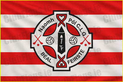 St Pauls Antrim GAA Club Flags - GAA Clubs