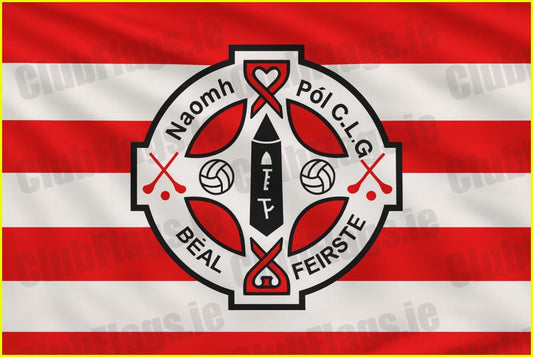 St Pauls Antrim GAA Club Flags - GAA Clubs
