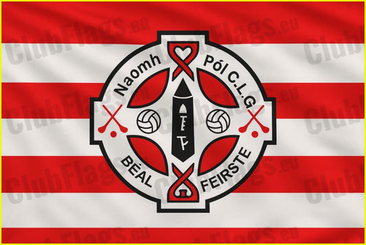 St Pauls Antrim GAA Club Flags - GAA Clubs