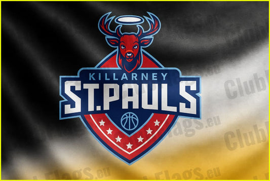 St Pauls Basketball Club Killarney Flag - Basketball Clubs