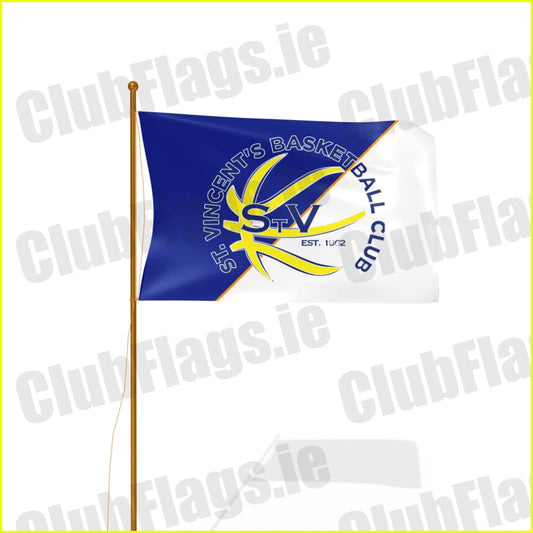 St. Vincent’s Basketball Club Flag - Basketball Club