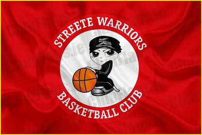 Streete Warriors Basketball Club Flag - Basketball Clubs