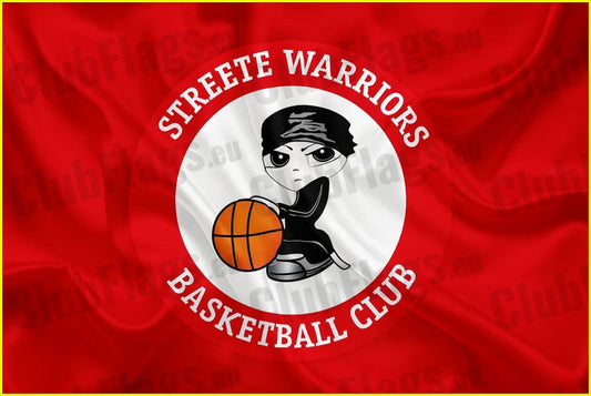 Streete Warriors Basketball Club Flag - Basketball Clubs