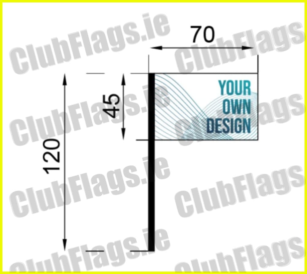 Achill Rovers Football Club Flag - Football Clubs