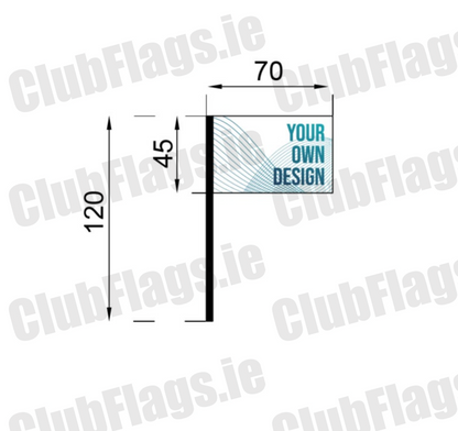 Tadhg Mac Carthaigh Gaa Club flag - GAA Clubs
