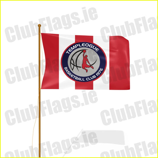 Templeogue Basketball Club Flag - Basketball Club