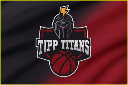 Tipp Titans Basketball Club Flag - Basketball Clubs