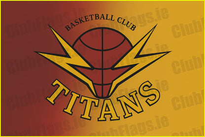 Titans Basketball Club Galway Flag - Basketball Clubs