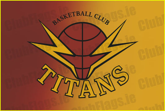 Titans Basketball Club Galway Flag - Basketball Clubs