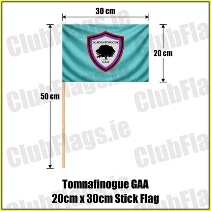 Tomnafinogue GAA 20cm x 30cm Stick Flag - ClubFlags.ie