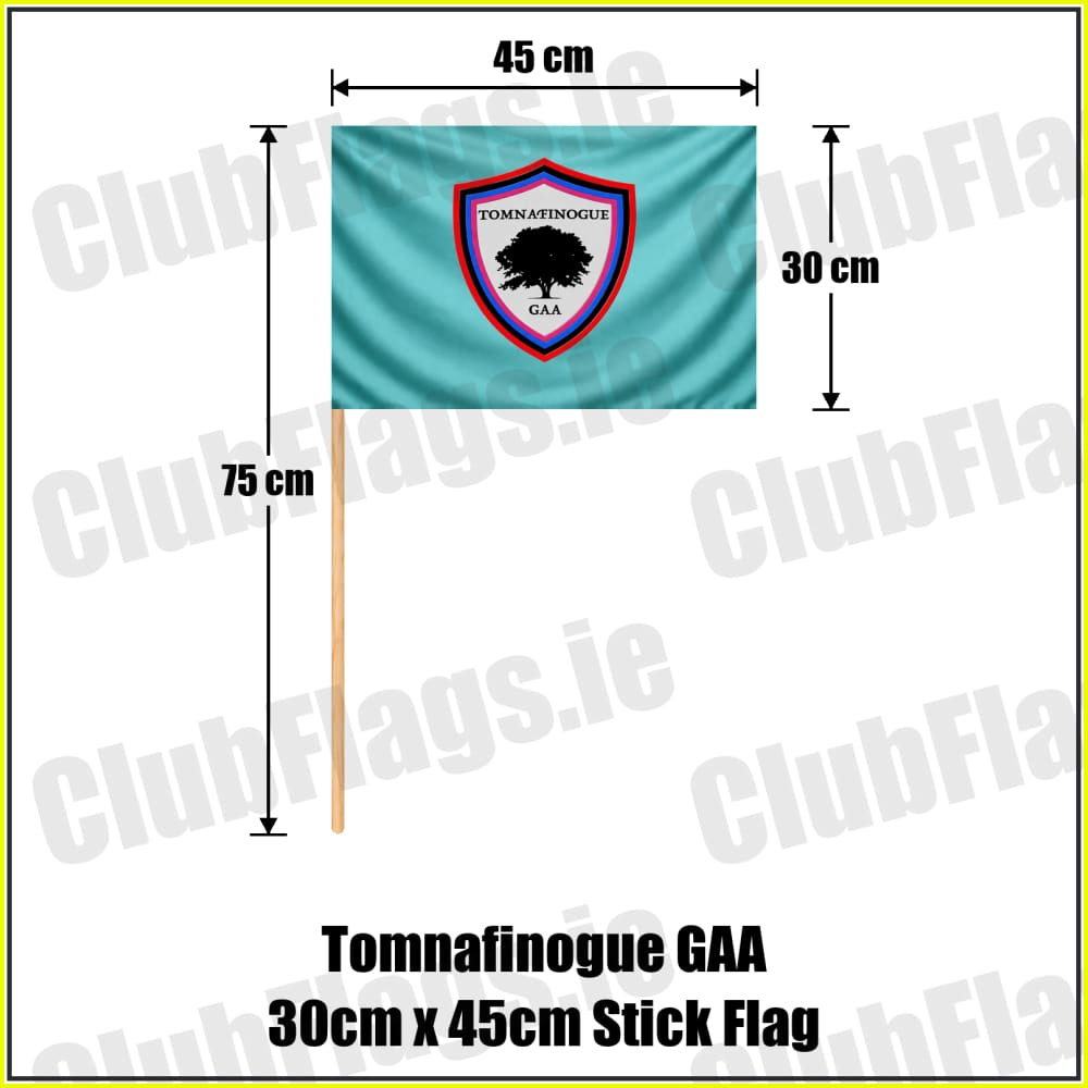 Tomnafinogue GAA 30cm x 45cm Stick Flag - ClubFlags.ie