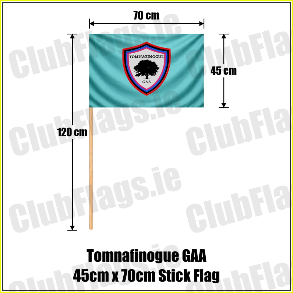 Tomnafinogue GAA 45cm x 70cm Stick Flag - ClubFlags.ie